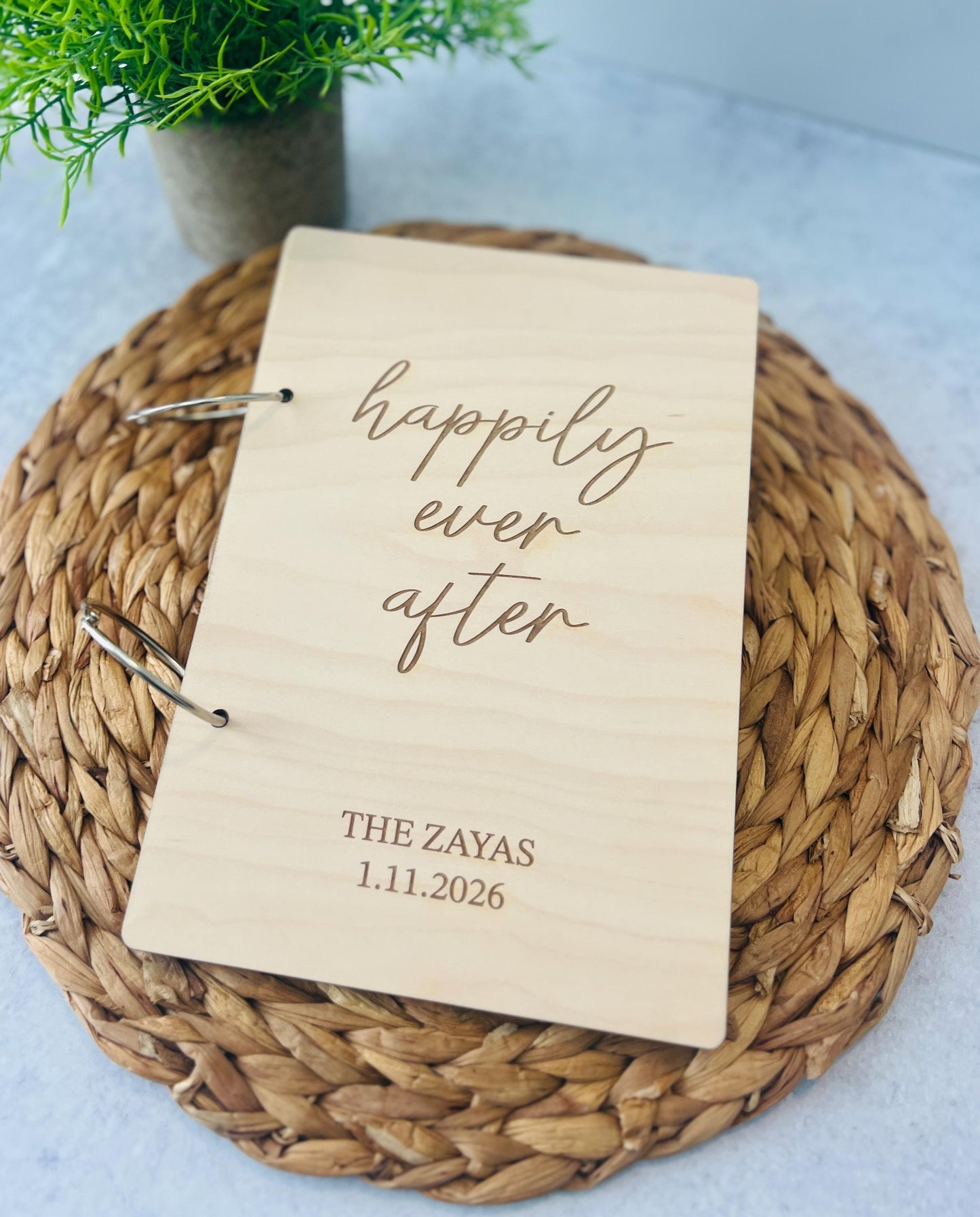 Personalized Wedding Card Holder, Custom Wooden Keepsake for the Newlyweds, Engraved Newlywed Gift, Wedding Present